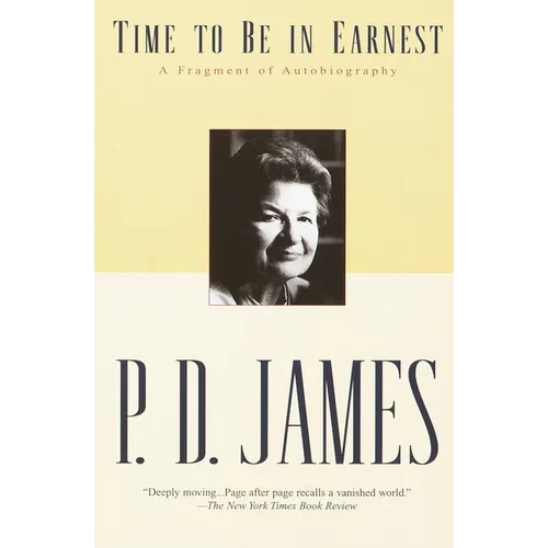 Time to Be in Earnest: A Fragment of Autobiography