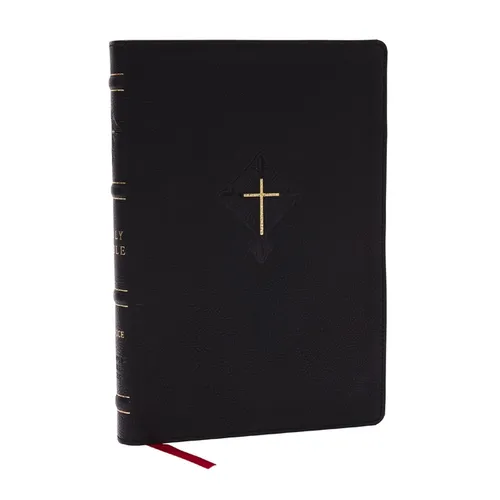 Rsv2ce, Thinline Large Print Catholic Bible, Black Leathersoft, Comfort Print