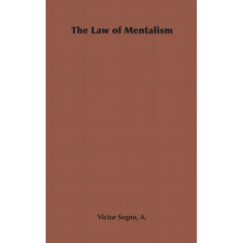 The Law of Mentalism