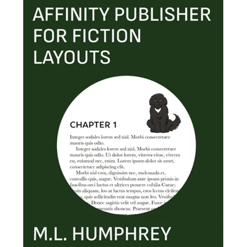 Affinity Publisher for Fiction Layouts