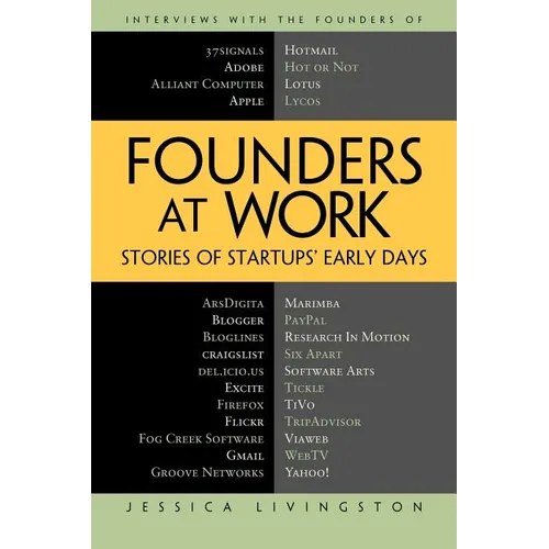 Founders at Work: Stories of Startups' Early Days