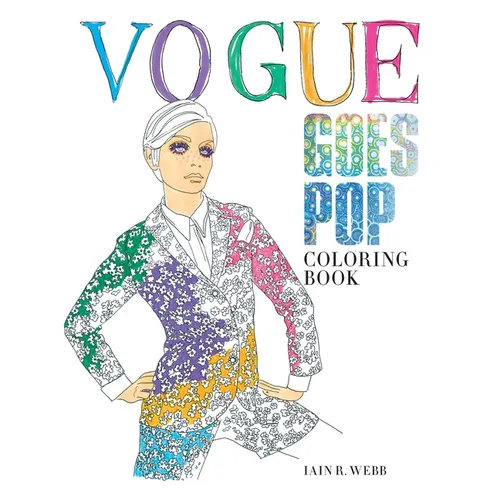 Vogue Goes Pop Coloring Book