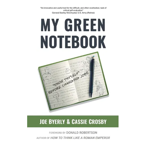 My Green Notebook: "Know Thyself" Before Changing Jobs