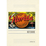 Vintage Lined Notebook Greetings from Florida