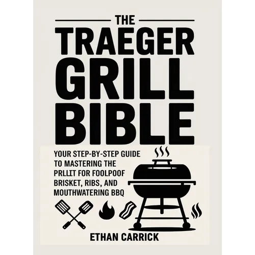The Traeger Grill Bible: Your Step-by-Step Guide to Mastering the Pellet Grill for Foolproof Brisket, Ribs, and Mouthwatering BBQ.