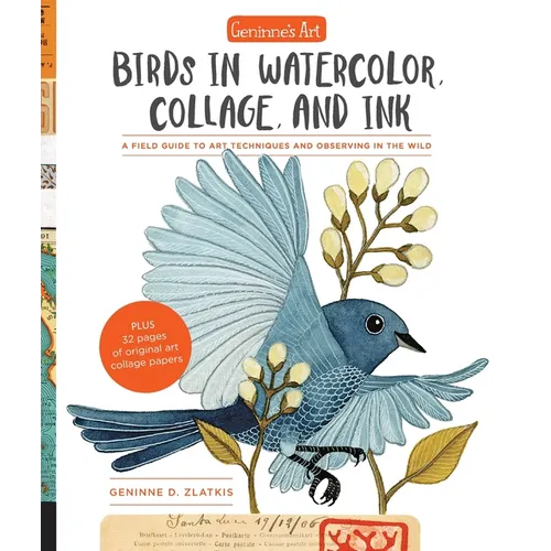Geninne's Art: Birds in Watercolor, Collage, and Ink: A Field Guide to Art Techniques and Observing in the Wild