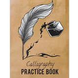 Calligraphy Practice Book: Beginner Practice Workbook 3Sections Angles Line, Straight Line, Dual Brush Pens