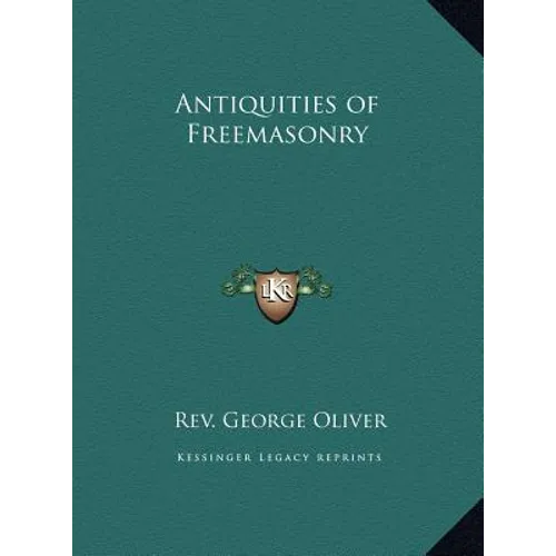 Antiquities of Freemasonry