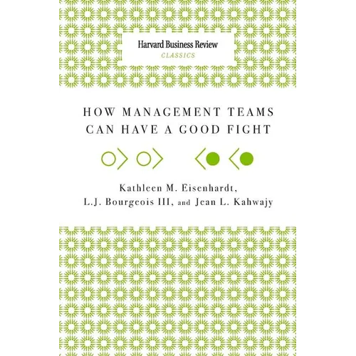 How Management Teams Can Have a Good Fight