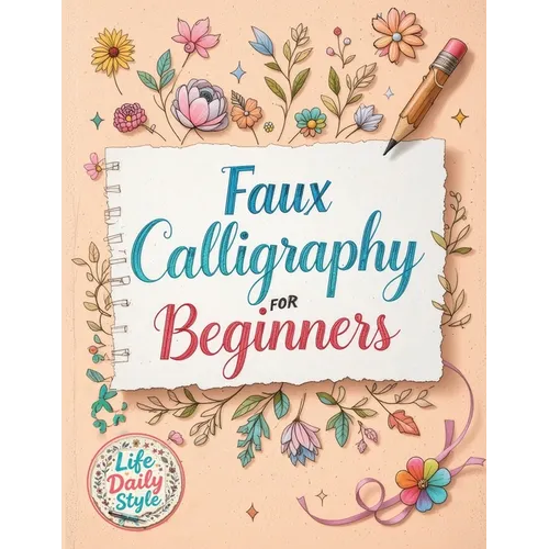 Faux Calligraphy for Beginners: A Step-by-Step Guide to Creating Beautiful Hand-Lettered Designs with Any Pen - Master Faux Calligraphy Techniques, Le