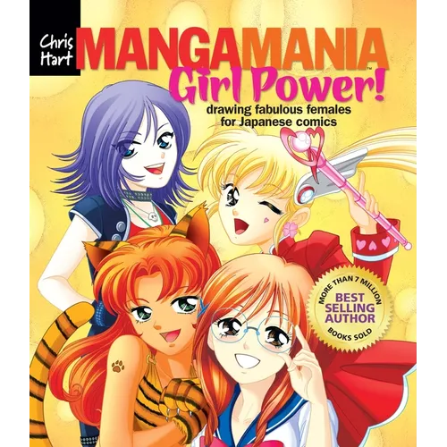 Manga Artist's Coloring Book: Girl Power!: Fun Female Characters to Color