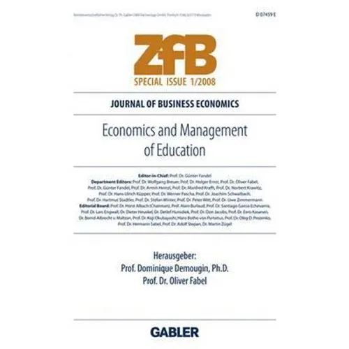 Economics and Management of Education
