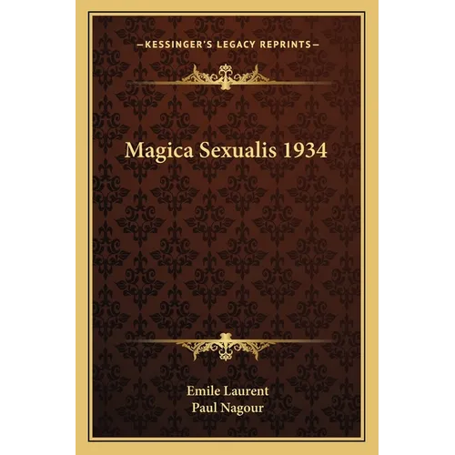 Magica Sexualis 1934