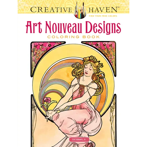 Creative Haven Art Nouveau Designs Coloring Book