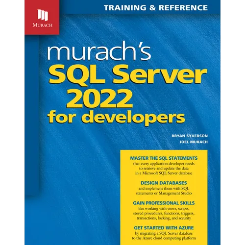 Murach's SQL Server 2022 for Developers