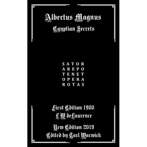 Albertus Magnus: Egyptian Secrets