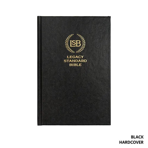 Legacy Standard Bible, Single Column Text Only Edition - Black Hardcover