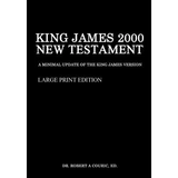 King James 2000 New Testament Large Print Edition - Paperback
