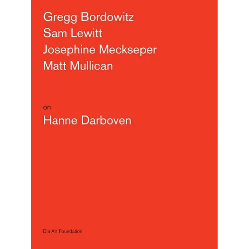 Artists on Hanne Darboven