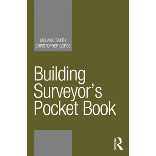 Building Surveyor's Pocket Book