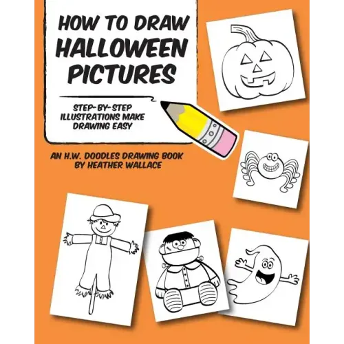 How to Draw Halloween Pictures: Step-by-Step Illustrations Make Drawing Easy