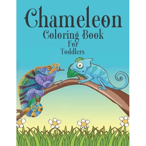 Chameleon Coloring Book For Toddlers