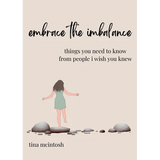 embrace the imbalance