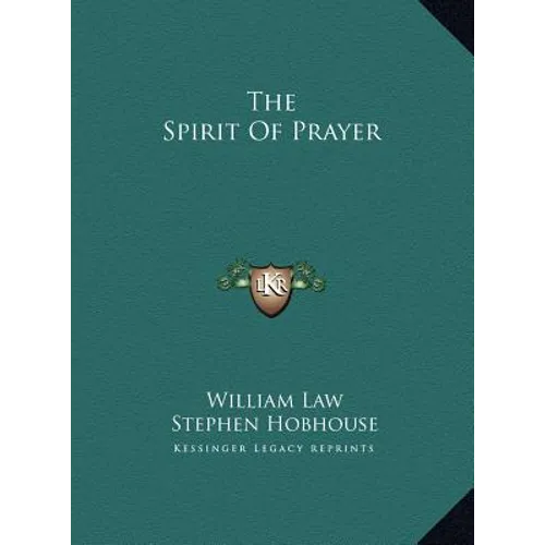 The Spirit of Prayer