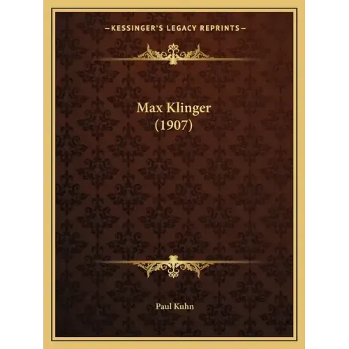 Max Klinger (1907)