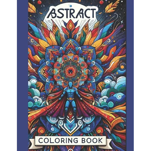 Abstract Coloring Book - MHA Mandala Style
