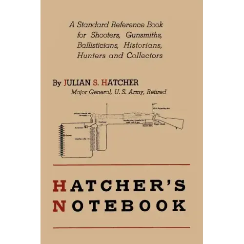 Hatcher's Notebook: A Standard Reference Book for Shooters, Gunsmiths, Ballisticians, Historians, Hunters, and Collectors