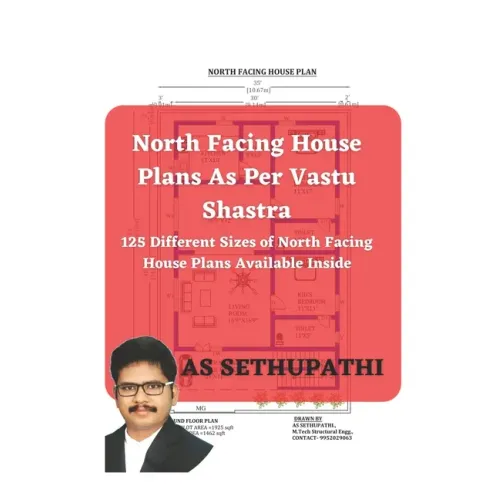 North Facing House Plans As Per Vastu Shastra: 125 Different Sizes of North Facing House Plans Available Inside