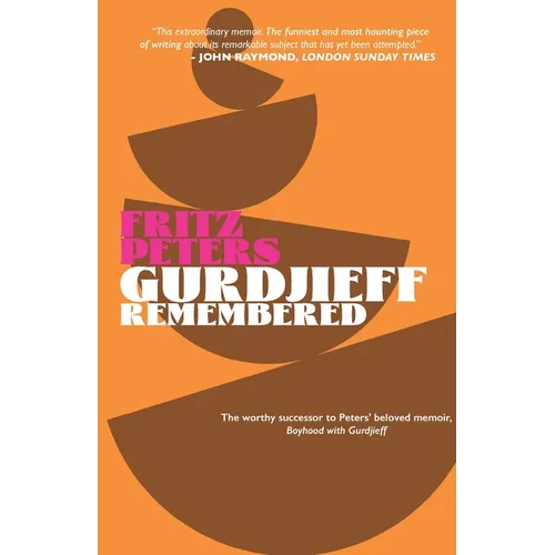 Gurdjieff Remembered