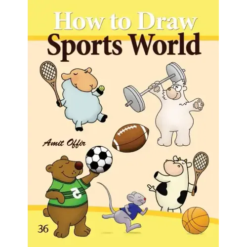 How to Draw Sports World: Drawing Activity for Kids and Adults
