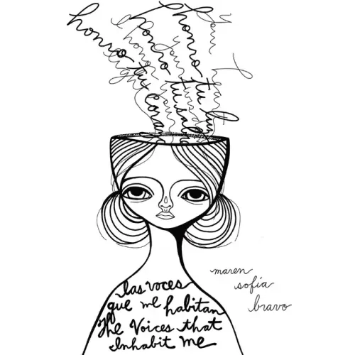 The voices that inhabit me / las voces que me habitan