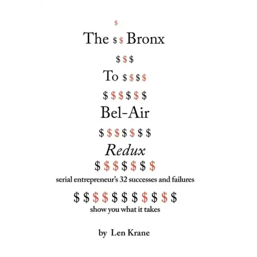 The Bronx To Bel-Air Redux: Serial Entrepreneur's 32 Successes and Failures Show You What It Takes