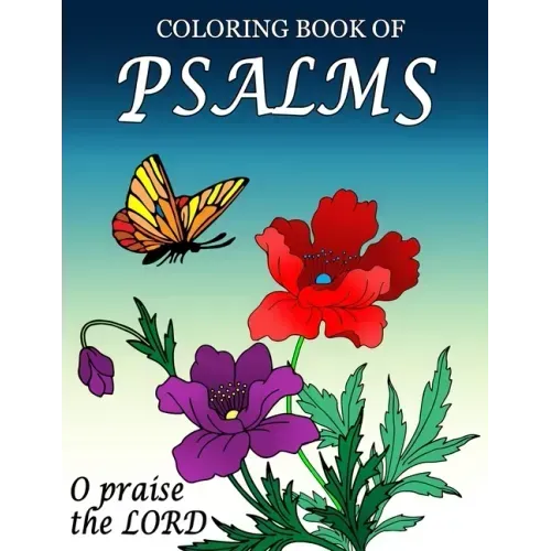 Coloring Book of Psalms: Colouring Pages for Adults with Dementia [Cognitive Activities for Adults with Dementia]