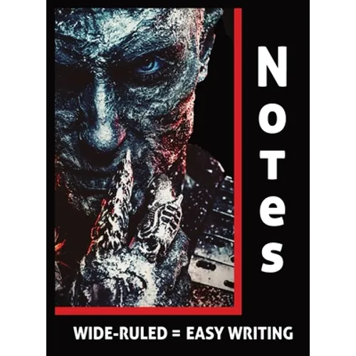 The Dark Lord Rises Horror, Gothic, Witchcraft Wide-Ruled Notebook, Journal, Diary, and/or Log: Perfect for Gothic, Horror, Dark Magic, & Fantasy Reco