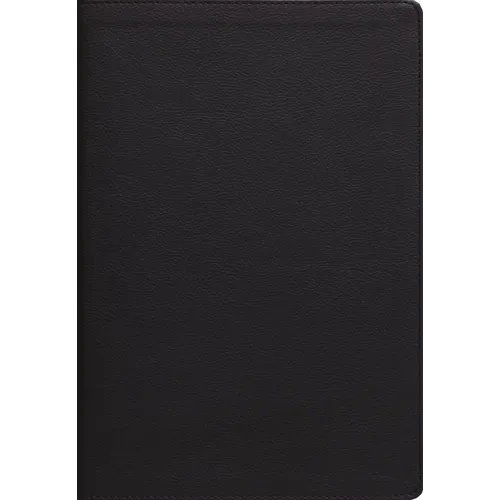 Esv, Thompson Chain-Reference Bible, Large Print, Leathersoft, Black, Red Letter, Thumb Indexed