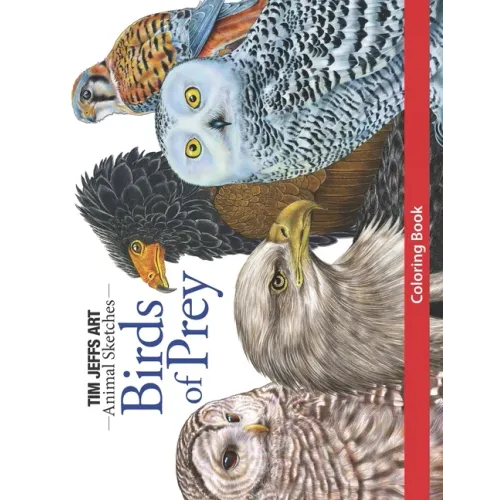 Birds of Prey Coloring Book