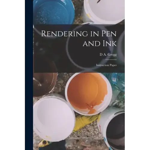 Rendering in pen and ink; Instruction Paper
