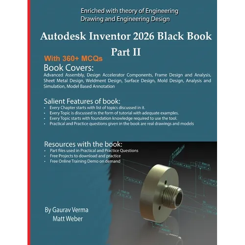 Autodesk Inventor 2026 Black Book Part II