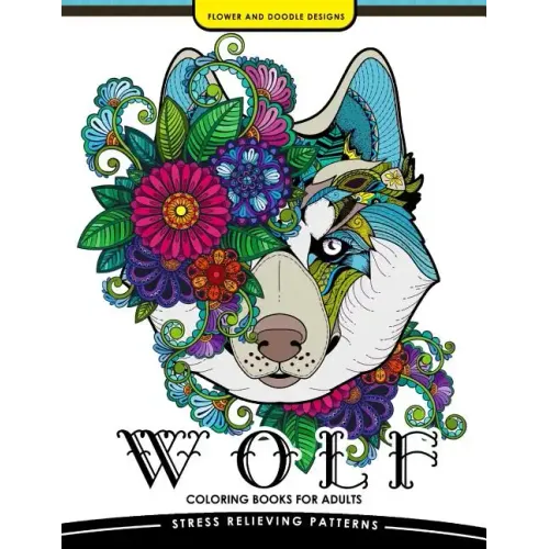 Wolf Coloring book for Adults: An Adult Coloring book for Grown-Ups