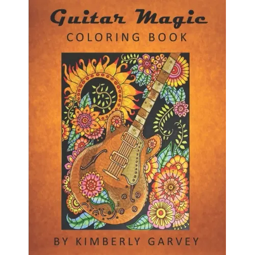 Guitar Magic Coloring Book