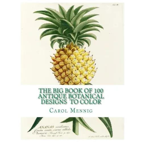 The Big Book of 100 Botanical Designs to Color