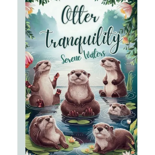 Otter Tranquility: otter coloring book for adults