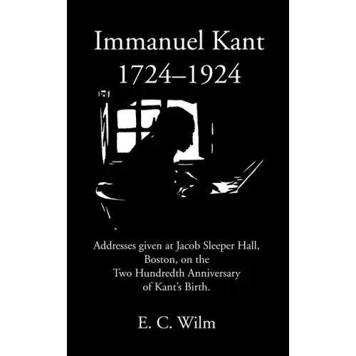 Immanuel Kant 1724-1924