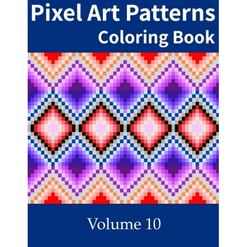 Pixel Art Patterns Coloring Book 10