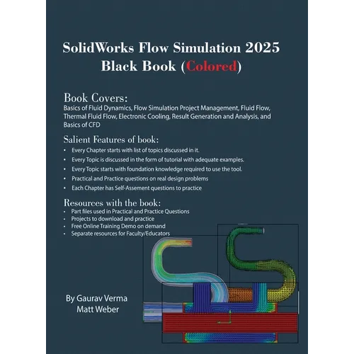 SolidWorks Flow Simulation 2025 Black Book