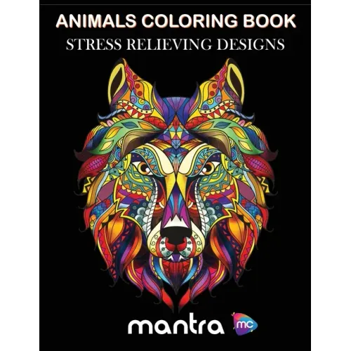 Animals Coloring Book: Coloring Book for Adults: Beautiful Designs for Stress Relief, Creativity, and Relaxation